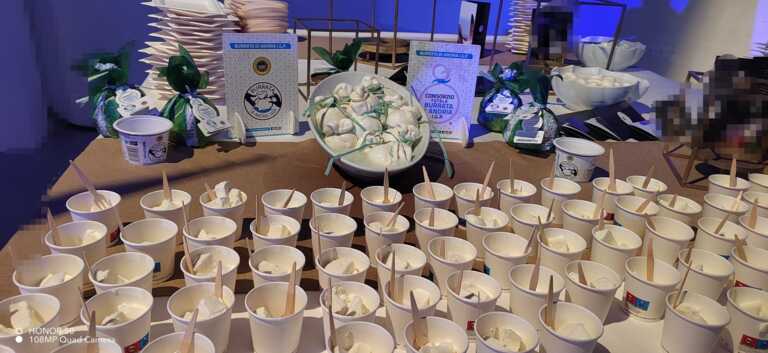 Tipicità pugliesi a Sanremo: la Burrata di Andria e il sospiro di Bisceglie deliziano i palati degli artisti