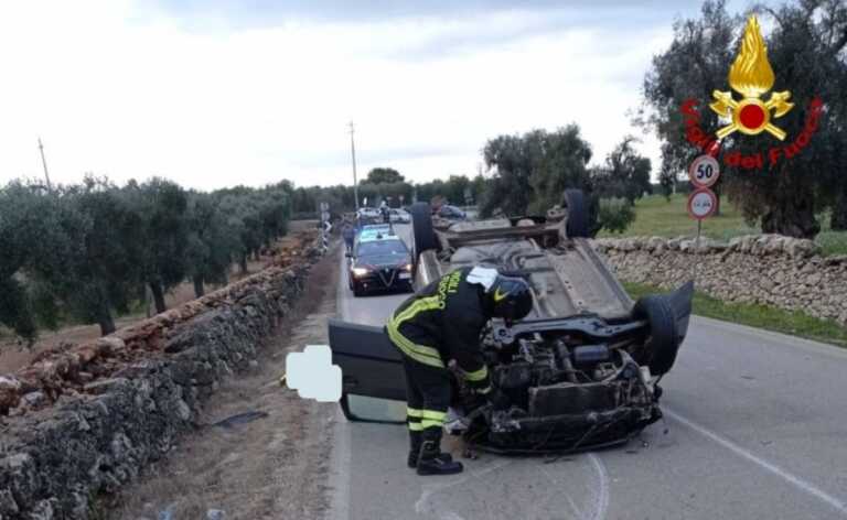 Incidente sulla strada provinciale tra Francavilla Fontana e Villa Castelli: muore un 77enne