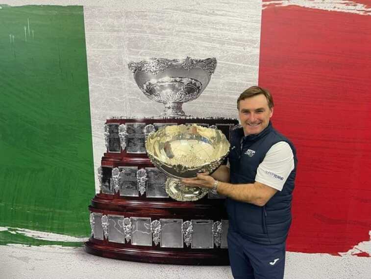 Il rutiglianese Dell’Edera, team manager della Nazionale di tennis: «Coppa Davis emozione unica»