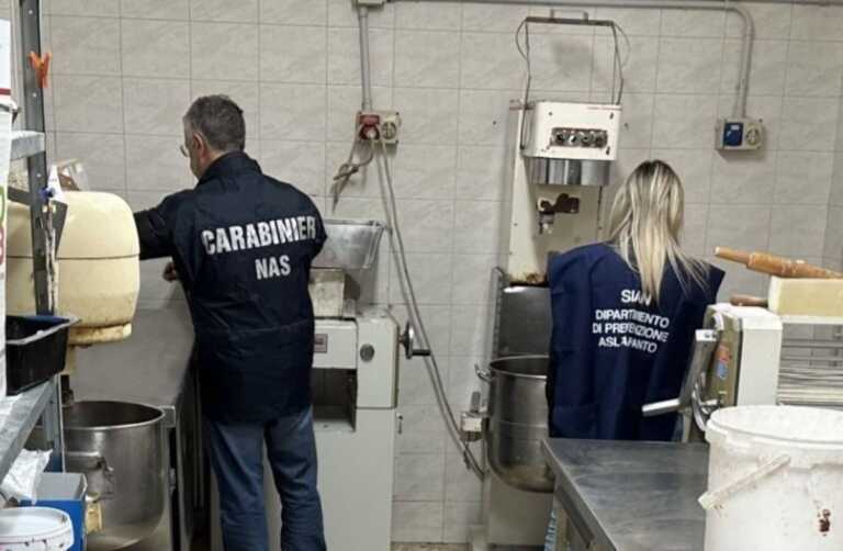 Locali sporchi, oggetti a contatto con gli alimenti: chiusi un panificio e una pasticceria a Taranto