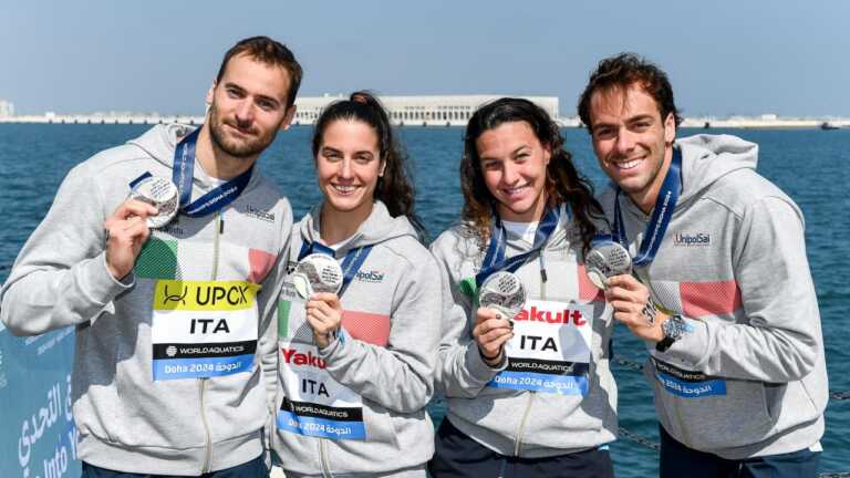 Staffetta d’argento: i lucano Acerenza ancora ancora a medaglia ai mondiali di nuoto