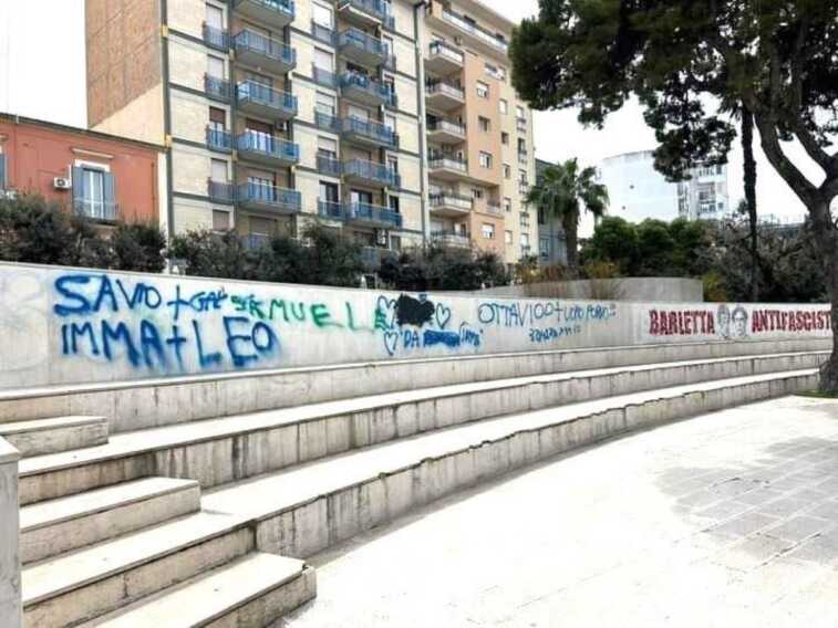Vandali in azione a Barletta, Cannito denuncia: «Non c’è rispetto per la città»