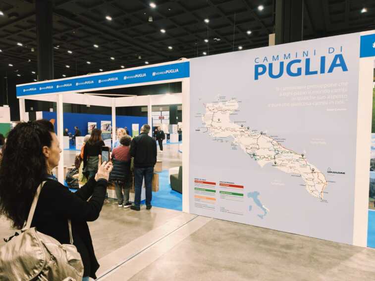 La Puglia dei Cammini protagonista a Fa’ la cosa giusta: nel 2023 numeri quasi raddoppiati