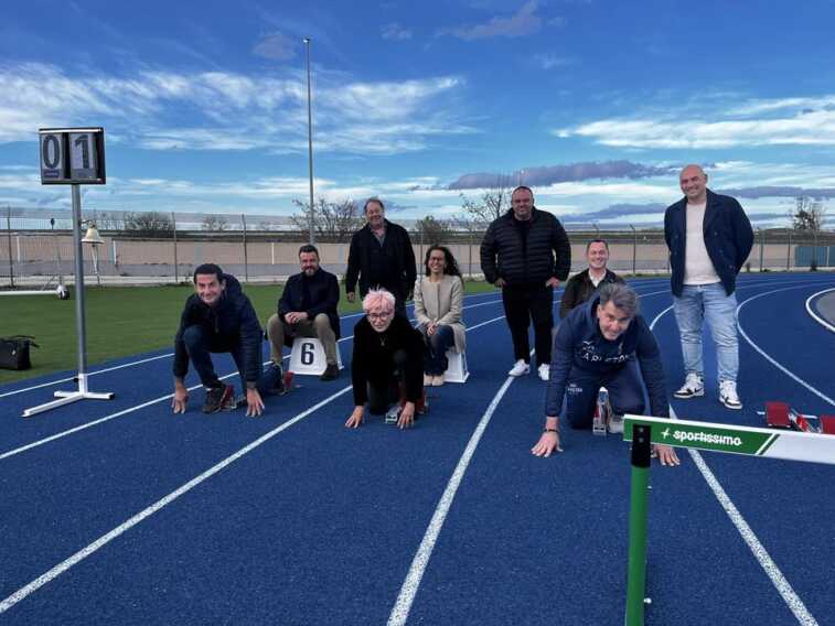 Modugno, il campo sportivo si trasforma nella casa dell’atletica leggera