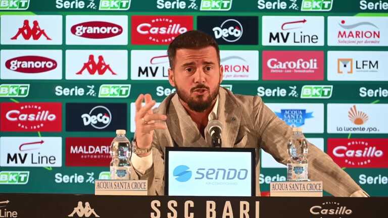 Bari, Polito alla vigilia della Samp: «Città e tifosi con la squadra per difendere la Serie B»