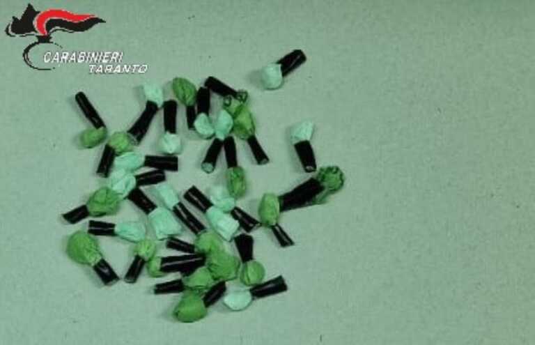 Vende ecstasy in una discoteca del Tarantino: arrestato un 23enne di Gravina in Puglia