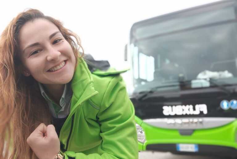 È pugliese l’autista con più turni diurni su FlixBus: la compagnia premia Federica Bocchinfuso