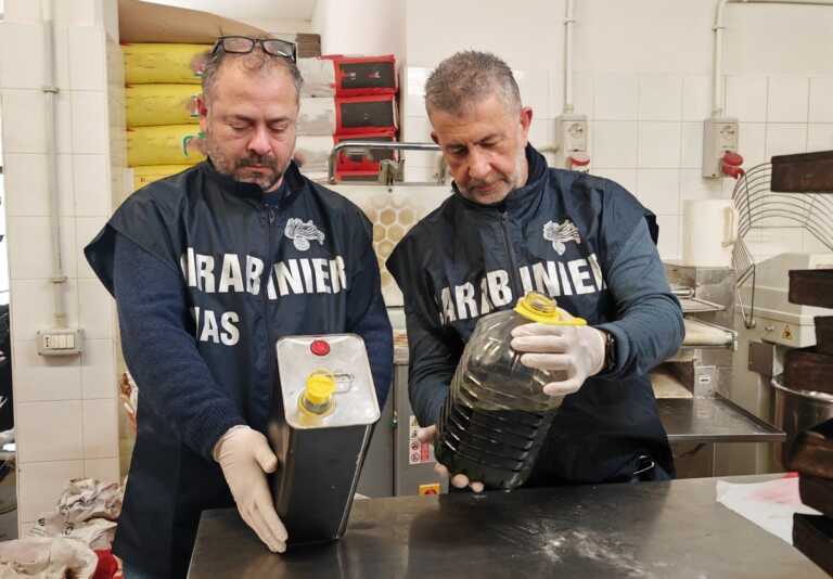 Locali sporchi e merce scaduta: chiusi due panifici nel Brindisino. Sequestrati 1.200 litri di olio