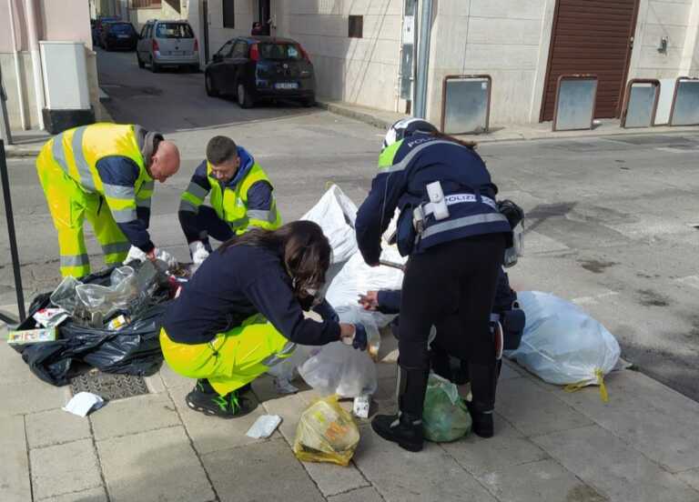 Bari, controlli a tappeto contro l’abbandono dei rifiuti: operazione di Amiu e polizia locale
