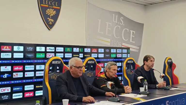 Lecce, Gotti carica l’ambiente: «Voglio una squadra vera, questo gruppo è già acceso»