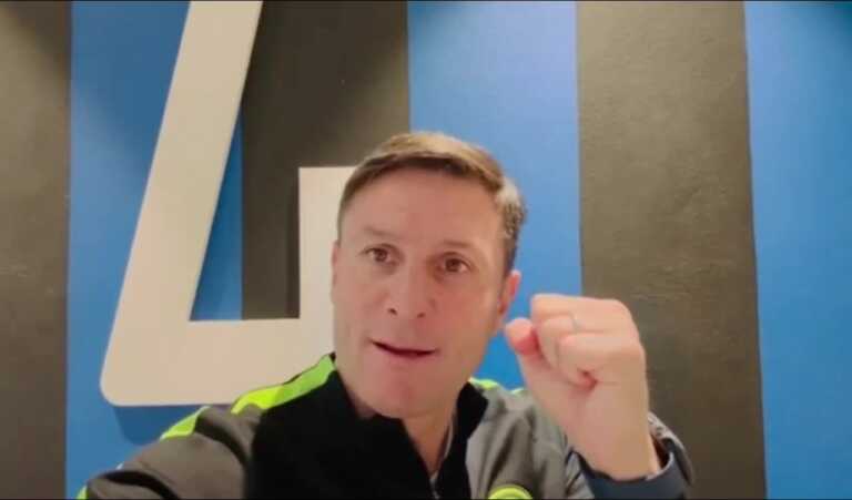 «Forza Christian»: il messaggio di Zanetti al piccolo calciatore bitontino che lotta con la leucemia – VIDEO