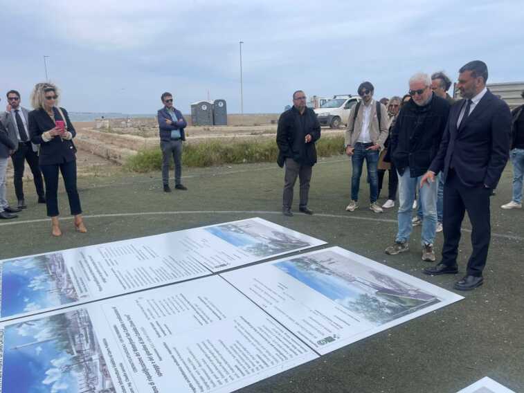 Bari, via alla riqualificazione del lungomare di San Cataldo – FOTO