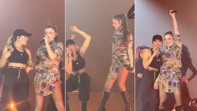 Bari, Annalisa duetta con Serena Brancale e al Palaflorio si balla a ritmo di “Baccalà” – VIDEO