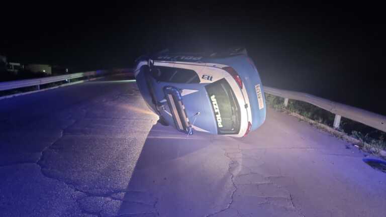 Barletta, sorpresi a rubare un’auto speronano la volante della polizia: due agenti contusi
