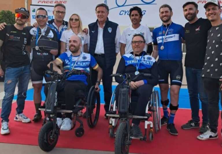 Ciclismo paralimpico: cinque pugliesi a medaglia nei campionati italiani di Montesilvano