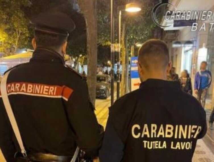Lavoratori in nero e alimenti in cattivo stato di conservazione: sospesi due ristoranti ad Andria