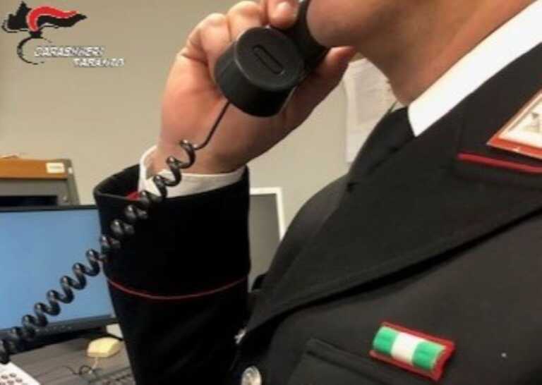 Si finge carabiniere e tenta di truffare un’anziana ma viene smascherato: 20enne arrestato a Fragagnano