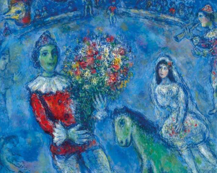 Chagal, “Sogno d’amore”: cento opere in mostra a Conversano dal 20 aprile