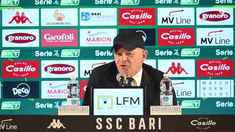 Il Bari attende la Cremonese, Iachini: «Grande squadra. Dobbiamo essere compatti e aggressivi»