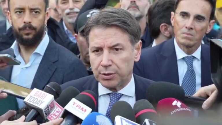 Primarie a Bari, passo indietro del M5S. Conte: «Non ci sono più le condizioni ma sosteniamo Laforgia» – VIDEO