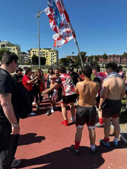 Galleria foto 'Rugby, “tigrotti” a valanga: il Bari batte il Napoli nella finale d’andata della Coppa Appia Antinca U16' - foto 2