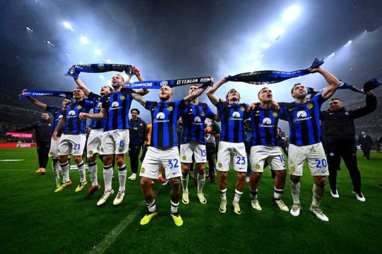 Scudetto e stella nel derby per l’Inter, parte la festa. “Re Artù” Di Napoli: «Inzaghi stratega esemplare»
