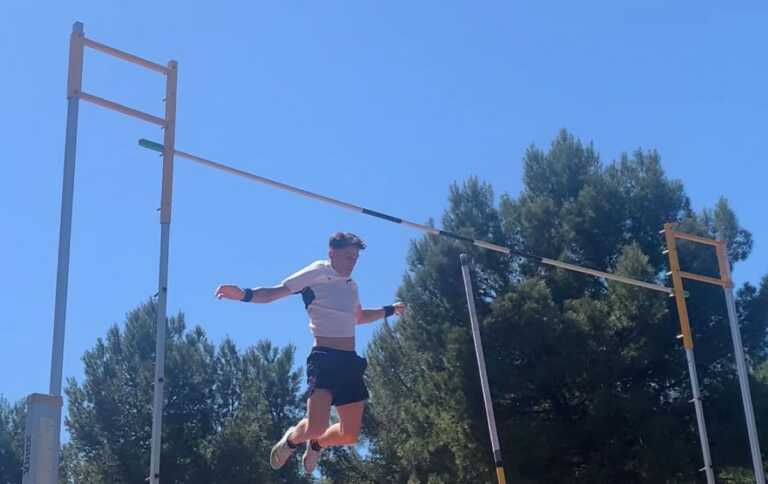 Salto con l’asta, il record italiano Under 16 è del tranese Gabriele Belardi