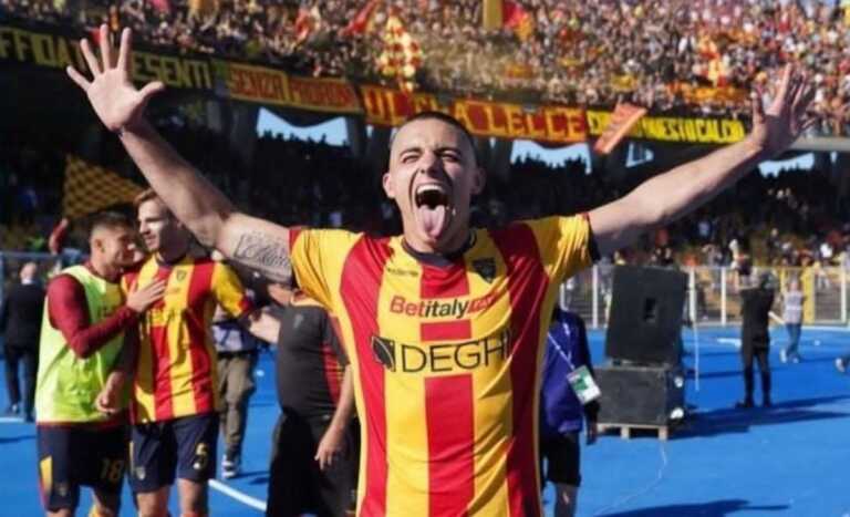 Lecce-Werder Brema 3-0, Krstovic in gran forma con una doppietta. A segno anche Rafia