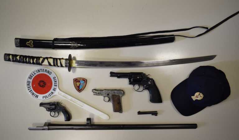 Ha in casa armi clandestine: un 68enne di Trani finisce agli arresti domiciliari