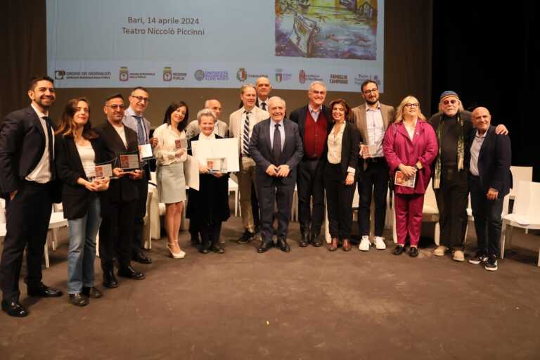 Giornalisti di Puglia: ecco i vincitori del premio “Michele Campione” 2024