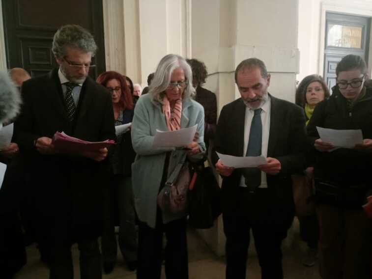 Verso il 25 aprile, studenti e docenti dell’Università di Bari leggono Scurati in Ateneo