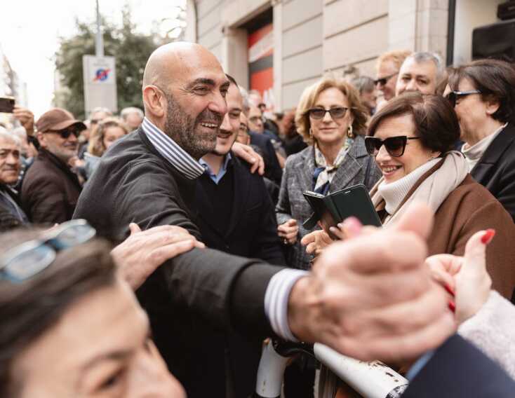 Bari, Leccese: «Sento la responsabilità della candidatura. Avversario è la destra»