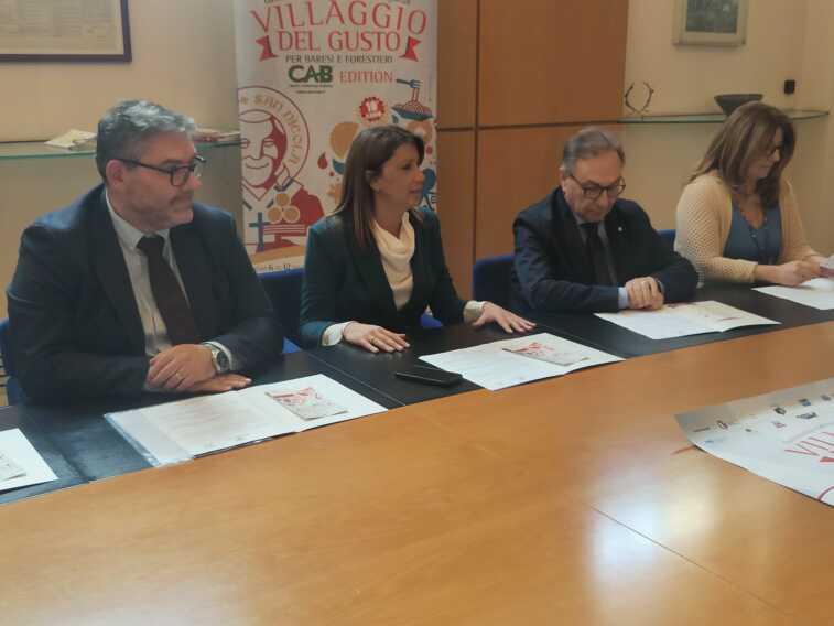 Bari, per San Nicola torna il Villaggio del Gusto: le specialità del territorio in vetrina