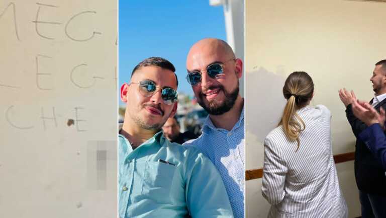 Galatina, via le scritte omofobe dalla sede Pd di Noha: parla il compagno del segretario Scalese
