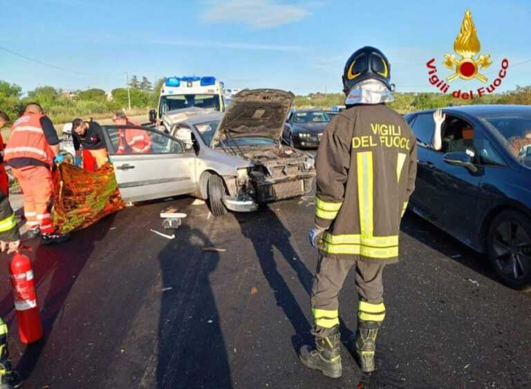 Scontro tra un’auto e un furgone sulla strada statale 7 nel Brindisino: muore una donna, 2 feriti