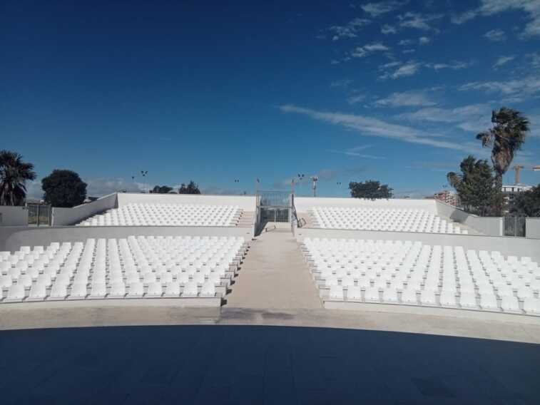 Margherita di Savoia, l’anfiteatro “Piazzolla” riapre i battenti: il restyling l’ha reso moderno e inclusivo