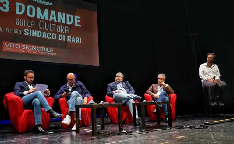 Galleria foto 'Comunali a Bari, candidati sindaco a confronto su sviluppo cultura e promozione della città' - foto 1