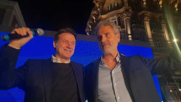 Comunali a Bari, Laforgia: «C’è bisogno di una nuova classe dirigente». Conte: «Faremo le primarie alle urne» – VIDEO