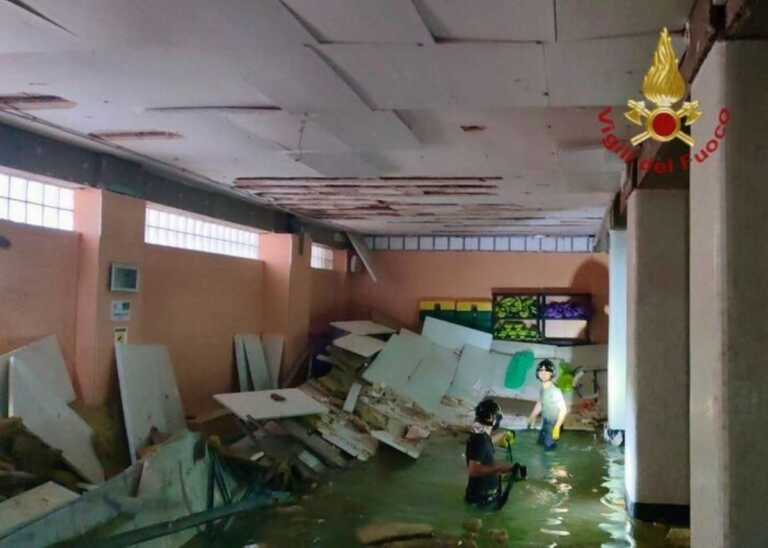 Bari, crolla il solaio di una piscina nel quartiere Poggiofranco: feriti due minori e un’istruttrice