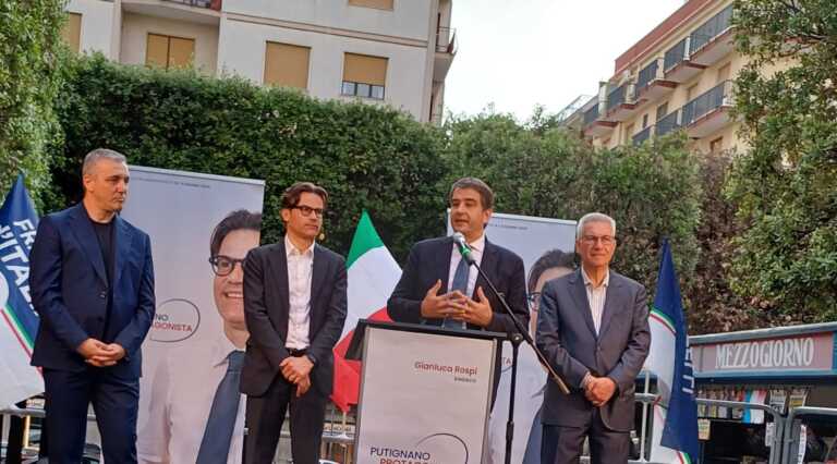 Europee, rush finale del ministro Fitto in Puglia. Spinta per il terzetto «Giorgia, Ventola, Gemma»
