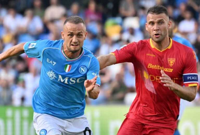 Il Lecce chiude la stagione con un pareggio: al “Maradona” finisce 0-0 contro il Napoli