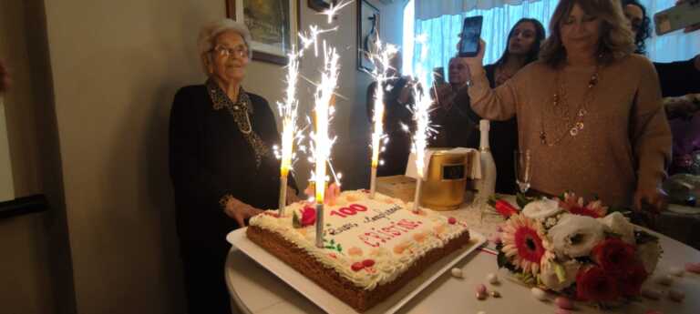 Celle di San Vito festeggia i 100 anni di nonna Cristina: «Un prezioso patrimonio di valori»