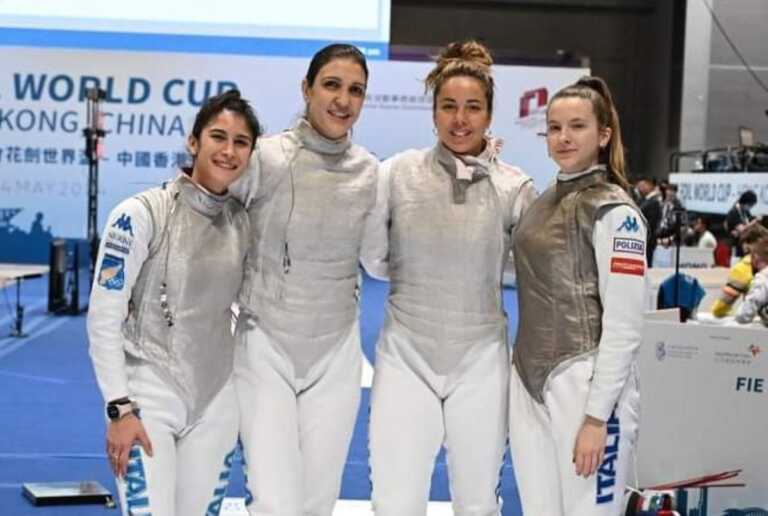 Scherma, la potentina Palumbo oro col quartetto femminile nella tappa di coppa del mondo a Hong Kong