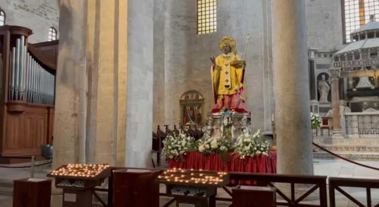 Sette giorni a piedi per San Nicola: a Bari l’omaggio dei pellegrini al vescovo di Myra – VIDEO