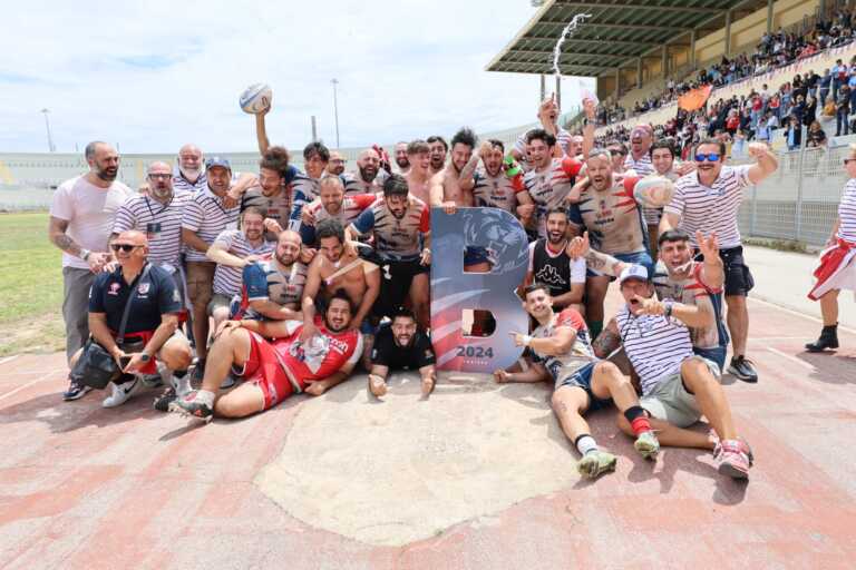 Rugby, il Bari è in Serie B. Esplode la festa all’arena della Vittoria: «Un giorno che aspettavamo da tempo» – VIDEO