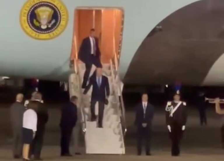 Il G7 in Puglia: arrivano i grandi della terra. Biden atterra a Brindisi con l’Air Force One – VIDEO