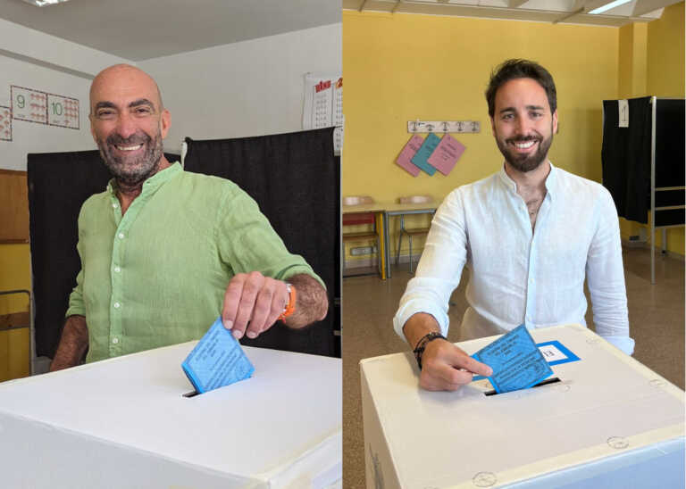Galleria foto 'Ballottaggi, chiusi i seggi: a Bari affluenza sotto al 40%, a Lecce supera il 60%. Il commento – VIDEO' - foto 1