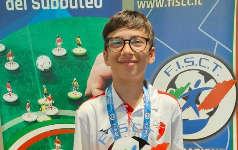 Galleria foto 'Subbuteo, il barese Daniele Salatino è il nuovo campione italiano Under 12' - foto 1