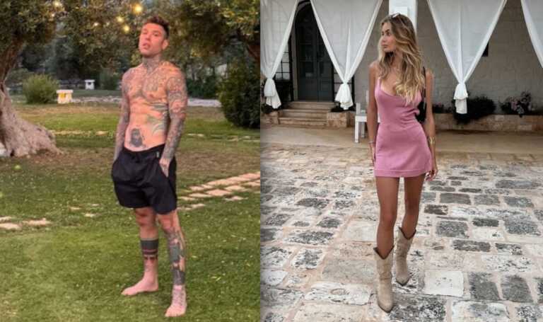Fedez torna a Masseria Almadava a Polignano: non con Chiara ma con la 20enne Garance Authié