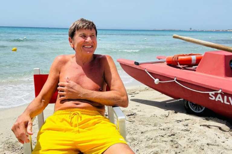 Morandi e Fiorello a spasso in Salento, insieme al ristorante “Foscolo” di Matino – FOTO